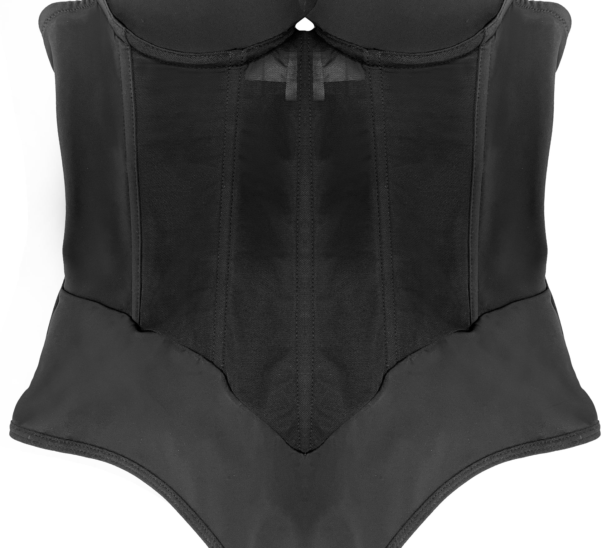 Backless Body Shaping Corset Top with Belly Control - Wicked Vixsin