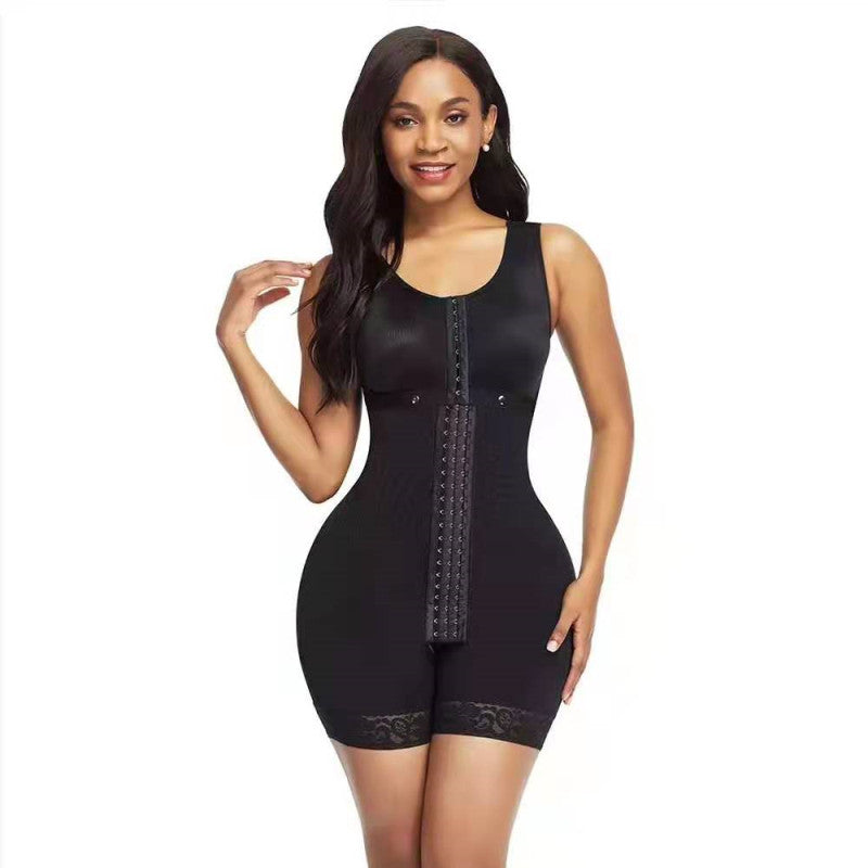 Body Shaping Corset - Thin Breasted Belly Trimming One Piece - Wicked Vixsin