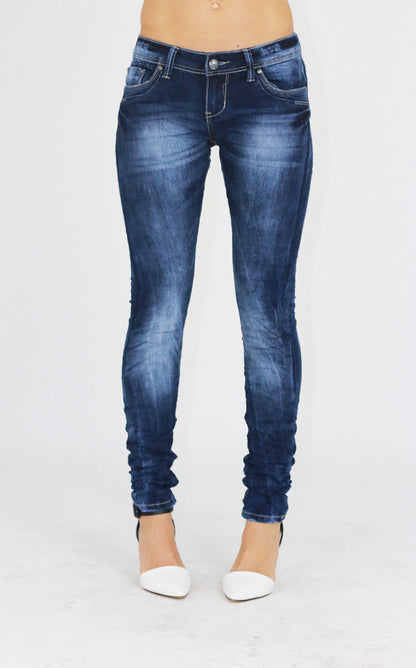 Low Rise Stretch Skinny Jeans - Wicked Vixsin