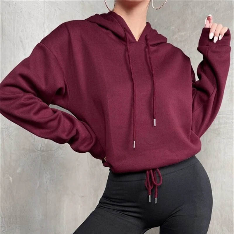 Hooded Pullover Sweatshirt - Loose Fit Cozy Top - Wicked Vixsin