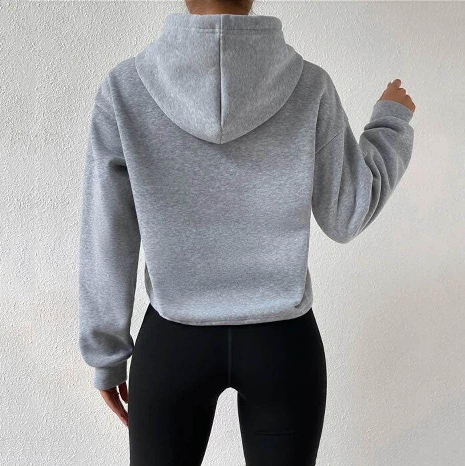 Hooded Pullover Sweatshirt - Loose Fit Cozy Top - Wicked Vixsin