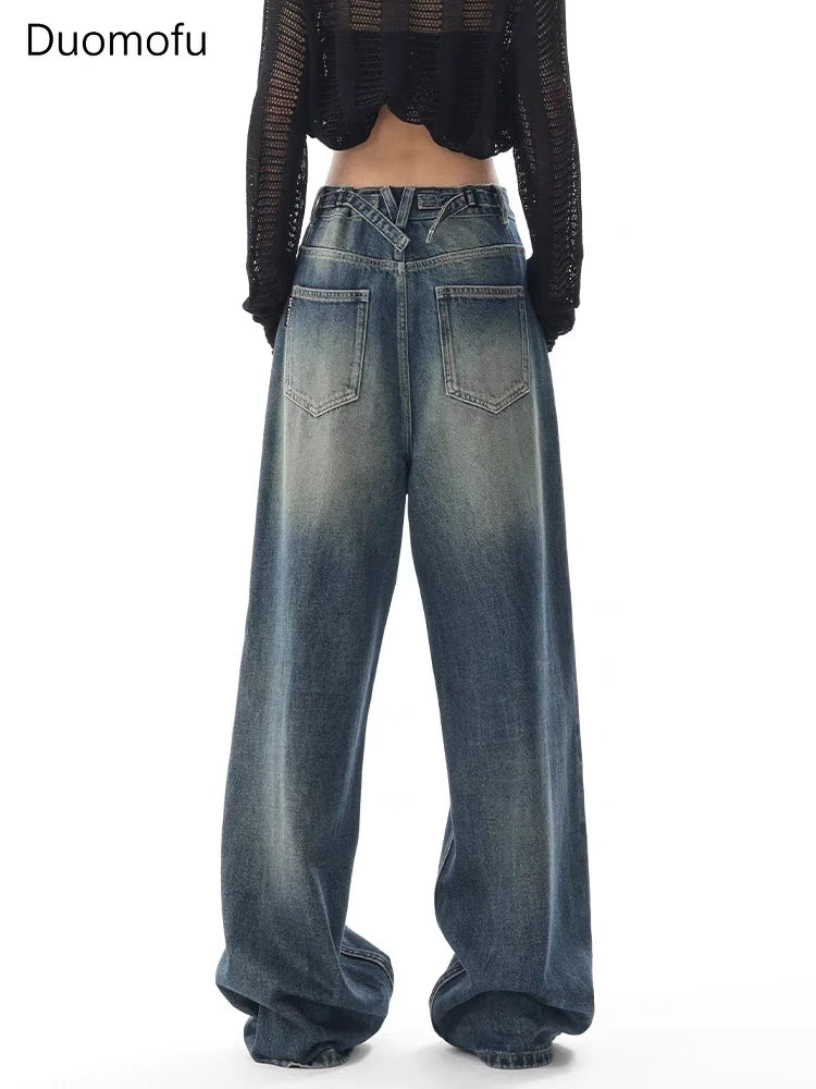 High Waisted Jeans Baggy - Wicked Vixsin